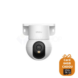 Camera supraveghere interior wireless WiFi Imou Ranger Mini IPC-K2MP-5H1WE, WiFi 6, 2.4GHz, 5 MP, 3.6 mm, IR 10 m, functii AI, microfon si difuzor, auto tracking, slot card