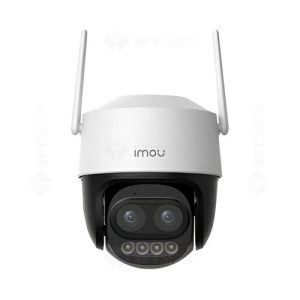 Camera supraveghere WiFi 6 IP Speed Dome cu iluminare duala Imou Full Color Active Deterrence Cruiser Z, 5 MP, 2.8 - 12 mm, detectie om/vehicul, slot card, sirena, microfon si...